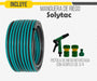 3/4 X 15 Meters Anticollapse Hose Solytac + Watering Gun 3