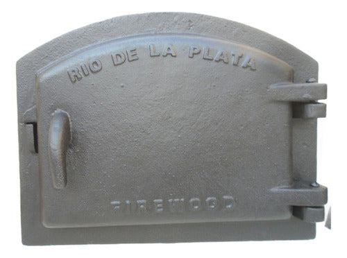 Tapa Puerta Horno Barro Leñera D Fundicion  Envio Gratis Mc 0