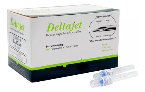 Deltajet Dental Needles Box of 100 Units 0