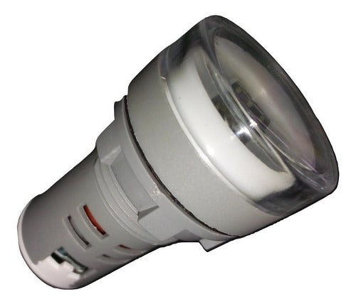 Digital Voltmeter 220V for 22mm Round Panel with White LED 1