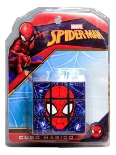 Sebigus Cubo Mágico 3x3 Spiderman Marvel Blister Original Importado 0