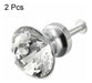 uxcell Pull Knob - 2 Tiradores - Simil Cristal 3