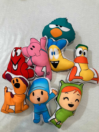 Regalosmotefi Muñeco De Apego Pocoyo 8 Personajes 0