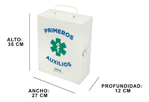 Botiquin De Primeros Auxilios Metalico Grande Nº25 Efm 1