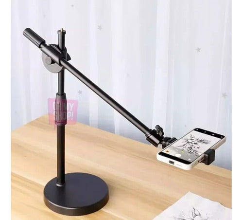Tabletop Tripod for Cell Phone Tutorials Videos Photos Reels 4