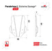 Windshield L 48cm Exclusive Savage® System Pferd® 3