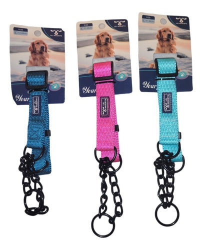 Lili Mascotas Collar Para Perro Medio Ahorque De Cinta Chico 28 A 36 Cm 2