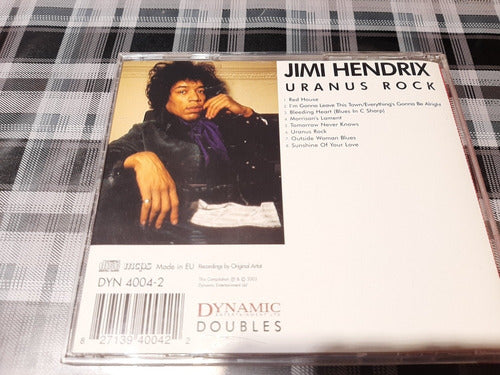 Jimi Hendrix - Uranus Rock - Cd Europeo - Rareza Unico 1