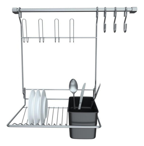 Generic Chrome Dish Drainer for Wall Bar 33x50 0