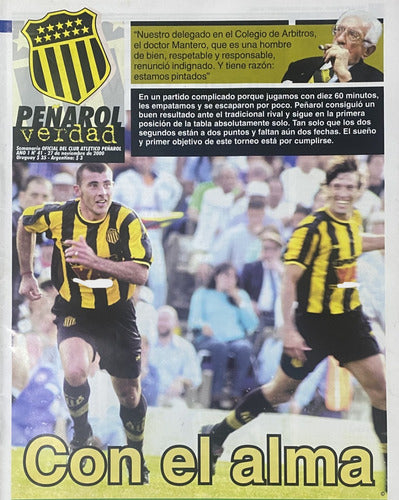 Peñarol Verdad, Nº 41 Revista, Gabriel Cedrés,  Ex5 0