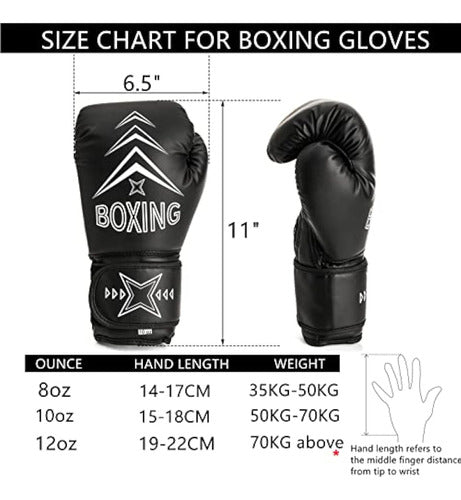 Zoofox Boxing Gloves, Sparring Training Gloves For 1