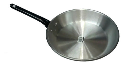 Menajes Arg Srl Aluminum Frypan No. 24 with Charcoal Handle 0