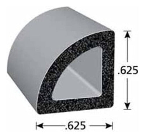 Trimlok X2123ht Esponja De Goma De Celula Cerrada Con Ht Ge 1