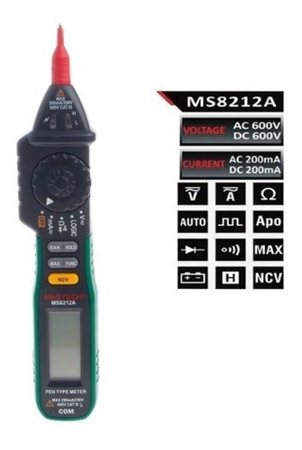 Mastech Digital Multimeter Ms8212a Pen Type 3