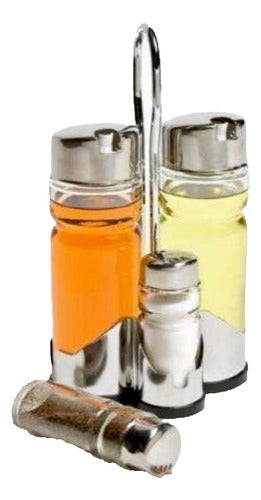 Bazarnet Condiment Set with Rack 0