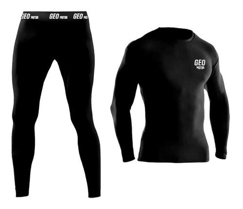 Super Thermal Kit by Geomotor Shirt + Leggings Size XS/S 0