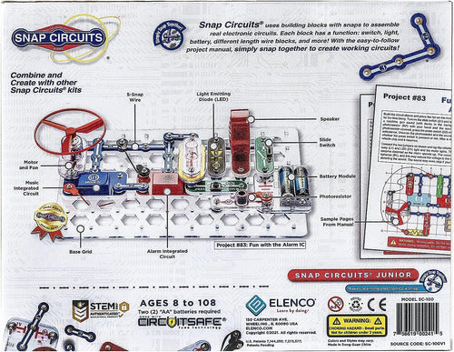 Kit Exploración Electrónica 100 Proyectos 28 Partes 1