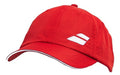 Babolat Basic Logo Cap Red Tennis Hat for Adults 0