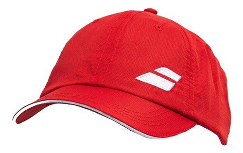 Babolat Basic Logo Cap Red Tennis Hat for Adults 0