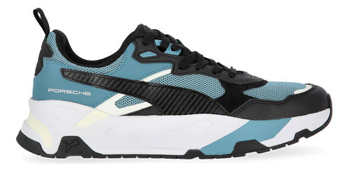 Puma Pl Trinity Men's Sneakers in Blue and Black | Dexter 0