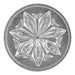 Star Nordic Ware® Flowered Star Cookie Stamp 1