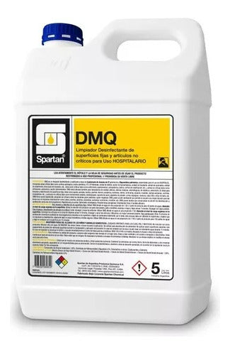 Spartan DMQ Hospital Grade Disinfectant X5Lts Concentrate Rinde 500Lts 0