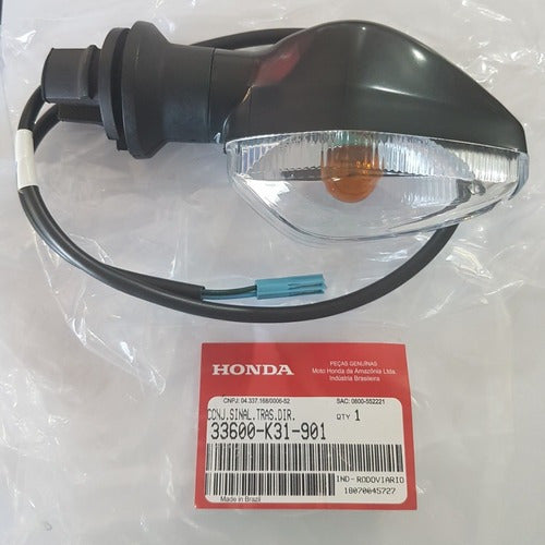 Luz Giro Trasero Derecho Honda Cb 250 Twister Orig Genamax 0