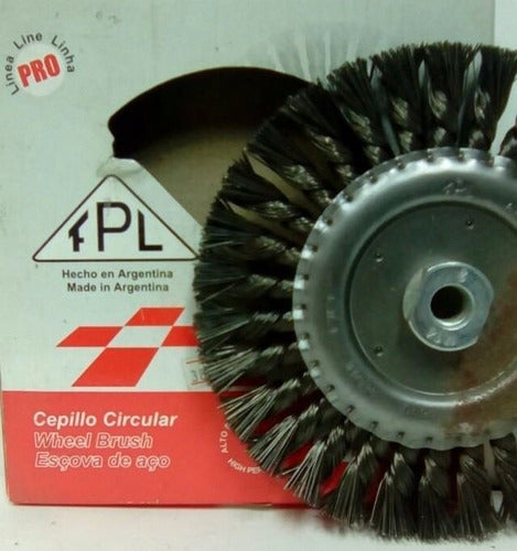 FPL Circular Steel Brush 175mm 0