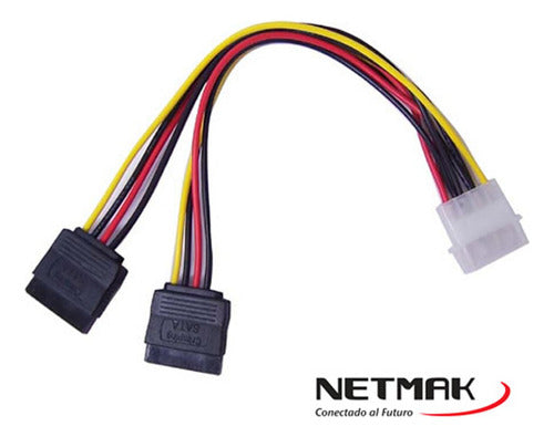 Netmak SATA Power Y Cable 1