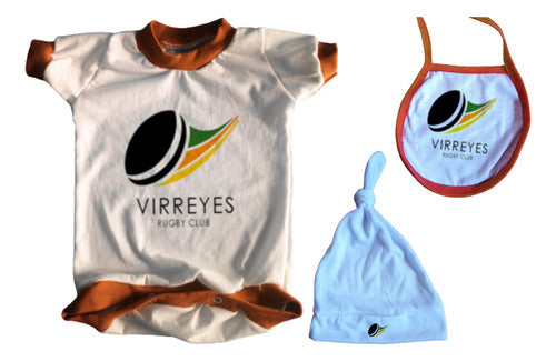Baby Set: Bodysuit + Rugby Extras - Virreyes Rugby Club 0