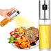 Home Love Oil Sprayer - Glass and Stainless Steel Condiment Spray Bottle 0