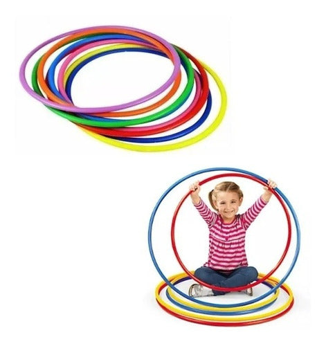 Hula Hoops 50cm Pack of 10 - Educational Toys by Mis Juguetes 0