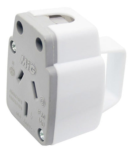 20A Female Plug with 3-Pin High-Consumption Handle 220V MIG 0