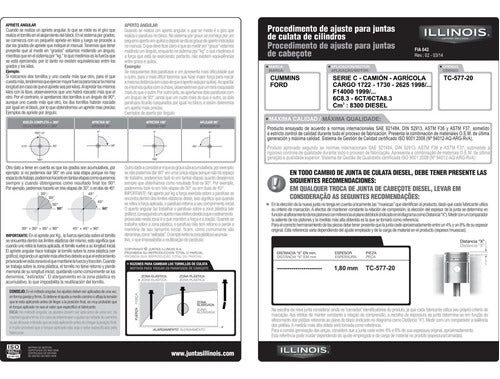 Jogo Juntas Superior Cummins Caminhão 8.3 12v (c/ret.) 4