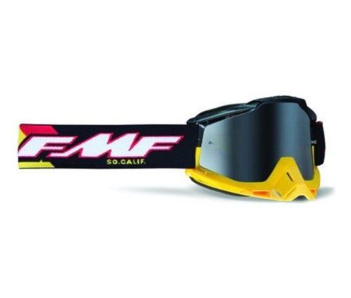 FMF POWERBOMB Speedway Black MX Enduro Goggles 1