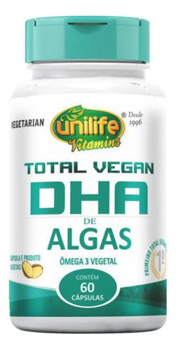 Unilife DHA Total Vegan Algae Omega 3 0