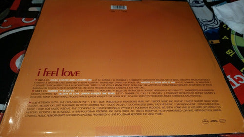 Donna Summer I Feel Love Vinilo Maxi Uk Muy Bueno Clasico 95 6