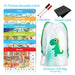 HERMES SHOP Reusable Activity Book for Children Aged 3-8 with 2 Dry Erase Markers 2