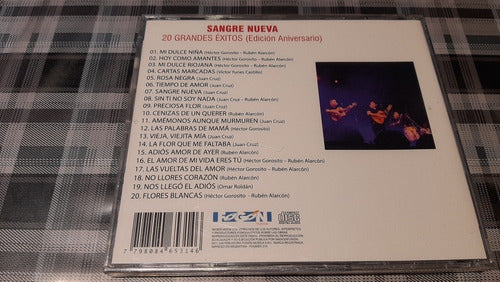 Sangre Nueva - 20 Grandes Éxitos - CD Nuevo Cerrado 1