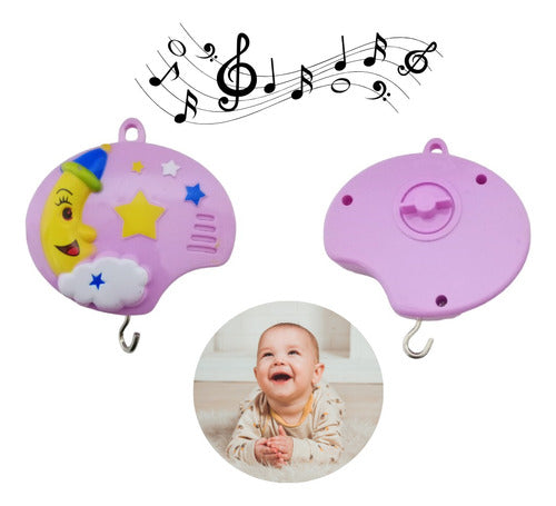 GALARIO PRODUCTOS Cunero Musical Giratorio Bebe Cuna 3