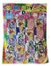 Cotillon Luminoso Mi Souvenir 15 Coloring and Scratch-off Book Toys Piñata Characters 2