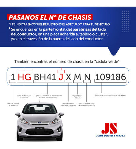 JS Bomba De Embrague Para Nissan Versa 15/20 4