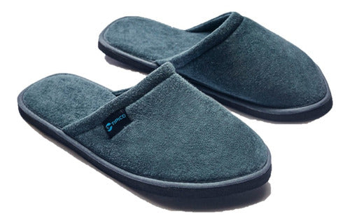 Tipico Pantuflas Para Hombre Típico 3001 De Towel Con Taco 3