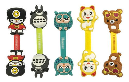 Allydrew Cartoon Animal Cable Tie Cord Organizer Earphone Wr 0