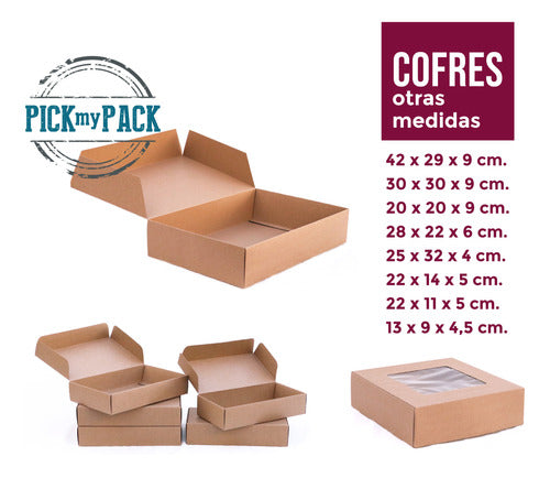 Packaging Box for Sushi and Sandwiches 22x11x5 Pack of 25 2