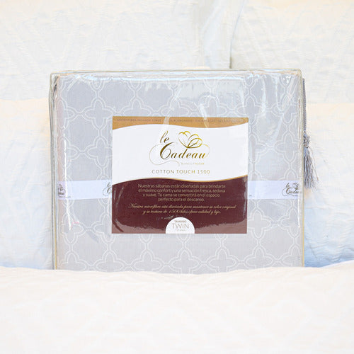 Le Cadeau Printed Sheets - Micro Cotton Touch 1500 Thread Count - Twin 122