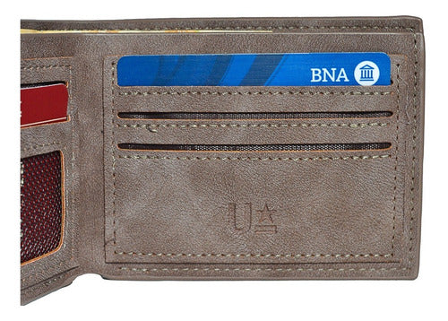 Uniform PU Men's Simple Original Wallet 12704 6