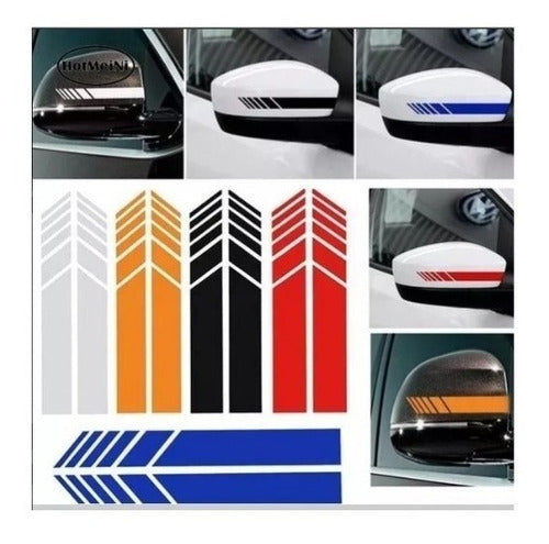 Stripes for Mirror - Tuning - Stickers - Cut Vinyl 1