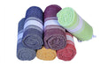 BolBom*S Turkish Cotton Bath Towel for Bathroom, Beach - Set of 4 2