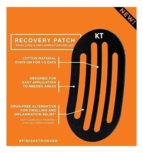 KT Tape Recovery Patch X 4 Parches Lanzamiento Temporada 2